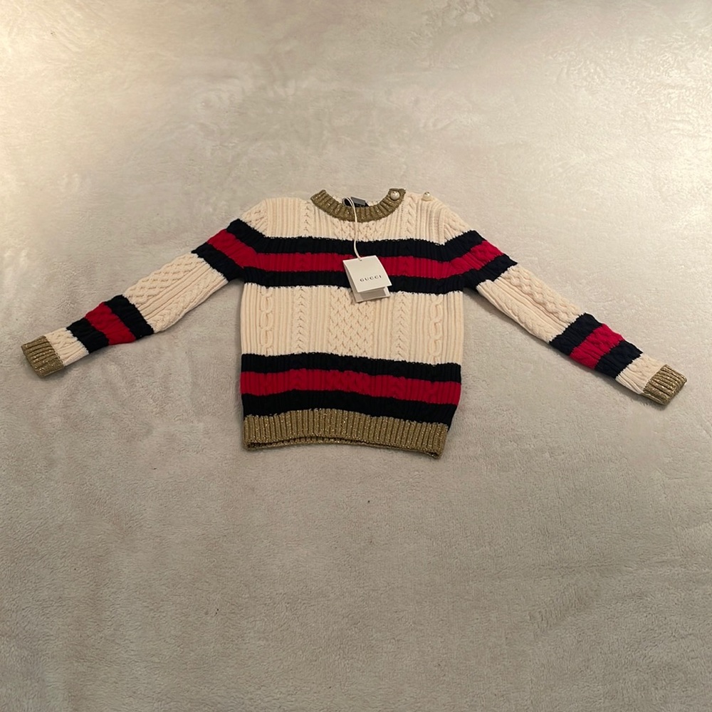 Gucci Wool Sweater Girls 5 New